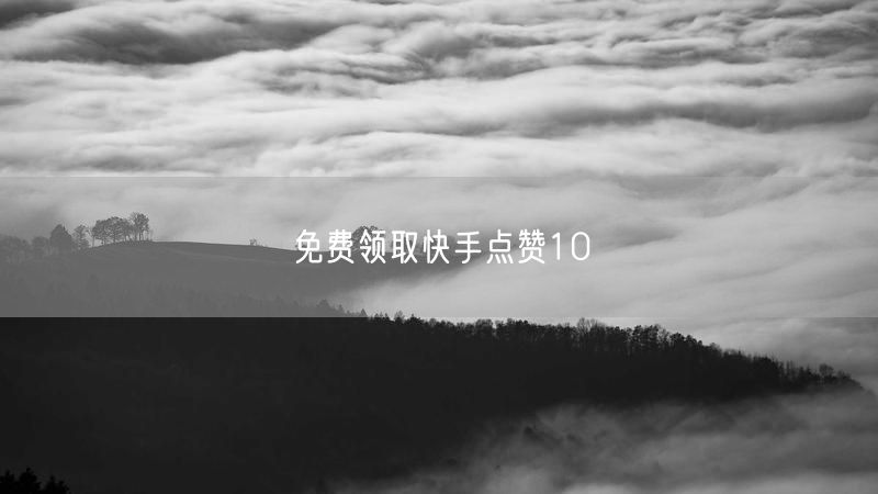 免费领取快手点赞10