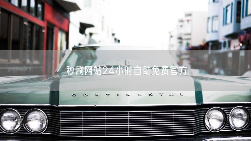 秒刷网站24小时自助免费官方