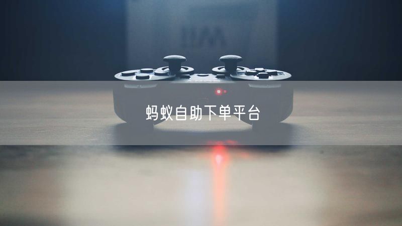 蚂蚁自助下单平台