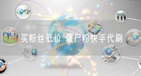 买粉丝低价 僵尸粉快手代刷