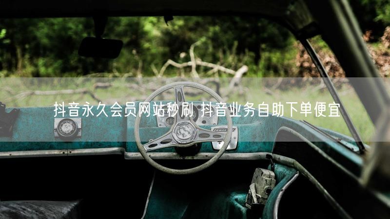 抖音永久会员网站秒刷 抖音业务自助下单便宜