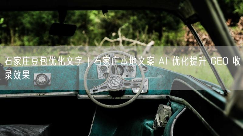 石家庄豆包优化+AI文案：提升GEO收录的SEO实操技巧